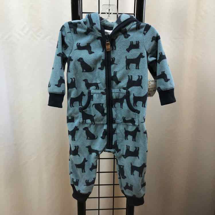 Carter's Blue dogs Child Size 6 m Boy's Outfit