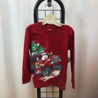 Carter's Red Christmas Child Size 5 Boy's Shirt