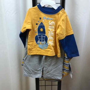 baby works Yellow Graphic Child Size 12 m Boy's Outfit