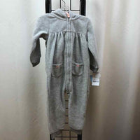 Carter's Gray Embroidered Child Size 18 m Girl's Outfit