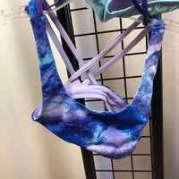 Ivivva Blue Tye Dye Child Size 12 Girl's Swimwear
