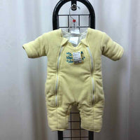 Baby Merlin Sleep Suit Yellow Logo Child Size 3-6 Months Boy's Pajamas