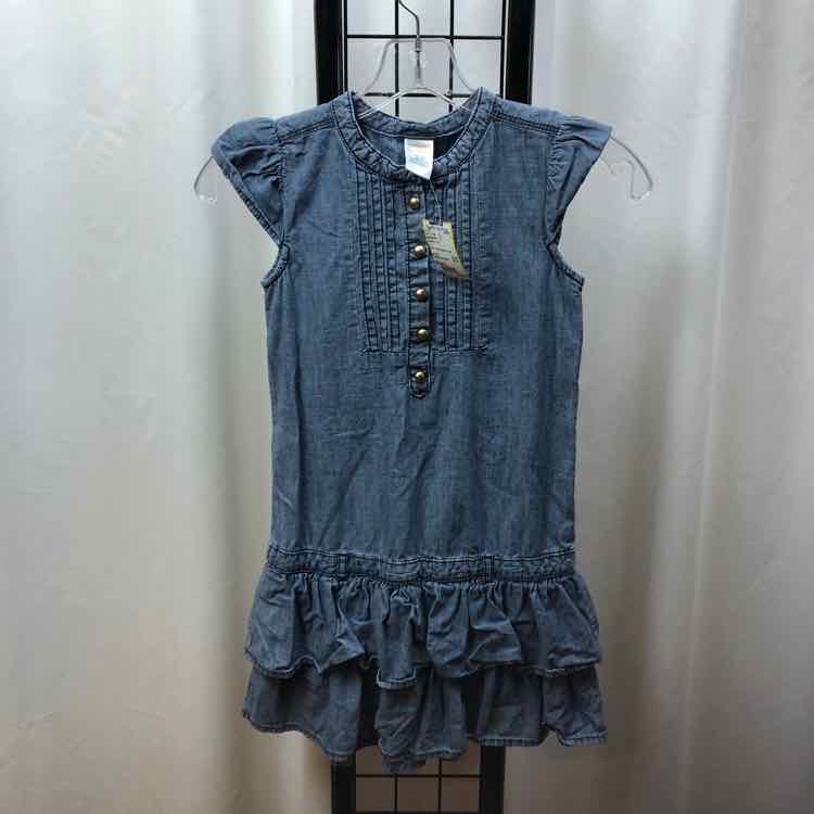 Gymboree Denim Solid Child Size 8 Girl's Dress