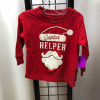 Carter's Red Christmas Child Size 12 m Boy's Shirt