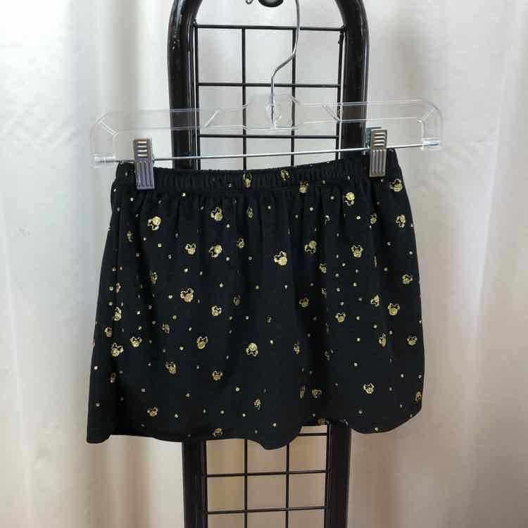 Disney Black Logo Child Size 6X Girl's Skirt