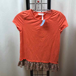 Matilda Jane Pink Solid Child Size 12 Girl's Shirt