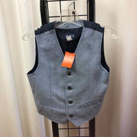 Children's Place Blue Solid Child Size 5/6 Boy's Vest
