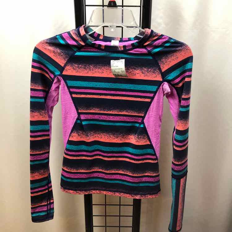 Ivivva Rainbow Stripe Child Size 12 Girl's Shirt