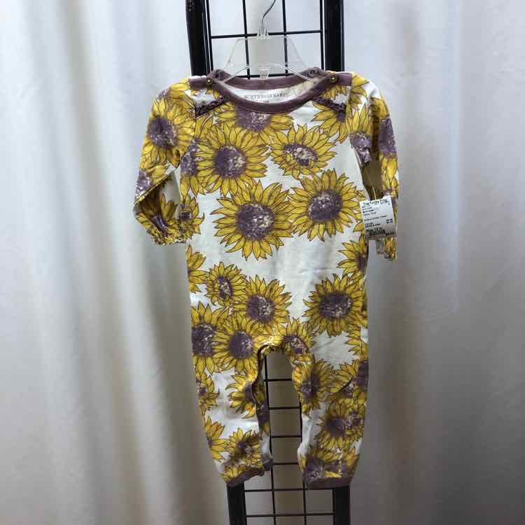 Burt's bees Yellow Floral Child Size 12 m Girl's Outfit