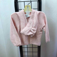 modern Moments Pink Solid Child Size 6-9 m Girl's Sweater