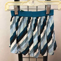 Kickee Kids Teal Stripe Child Size 2 Girl's Skirt