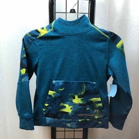 Russell Teal Camoflage Child Size 8 Boy's Sweatshirt