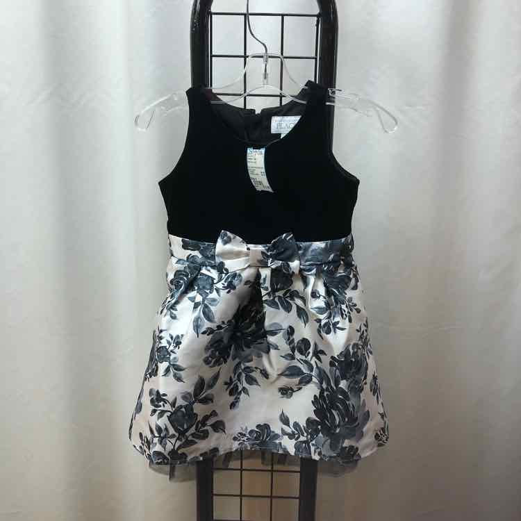 Children's Place Baby Blue dogs Child Size 4 Girl's Dress