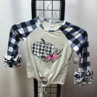 BMG Gray Graphic Child Size 6 Girl's Shirt