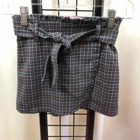 Abercrombie Gray Plaid Child Size 7/8 Girl's Skirt