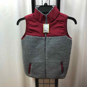 Carter's Gray Solid Child Size 8 Boy's Vest