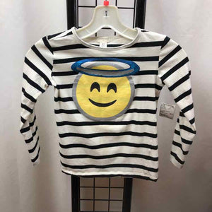 Crew Cuts Black Stripe Child Size 6/7 Girl's Shirt