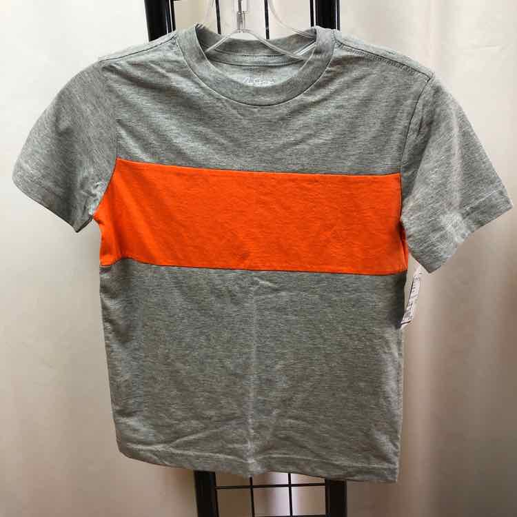 City Streets Gray Solid Child Size 6/7 Boy's Shirt