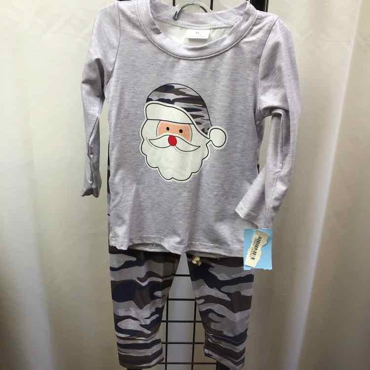 Gray Christmas Child Size 12-18 m Boy's Outfit