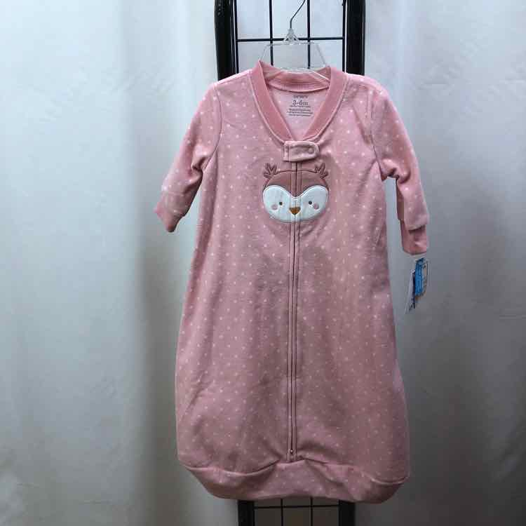 Carter's Pink Dotted Child Size 3-6 Months Girl's Pajamas