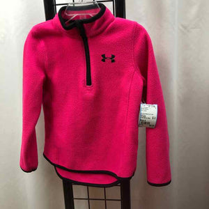 Under Armour Pink Solid Child Size 4 Girl's Sweatshirt