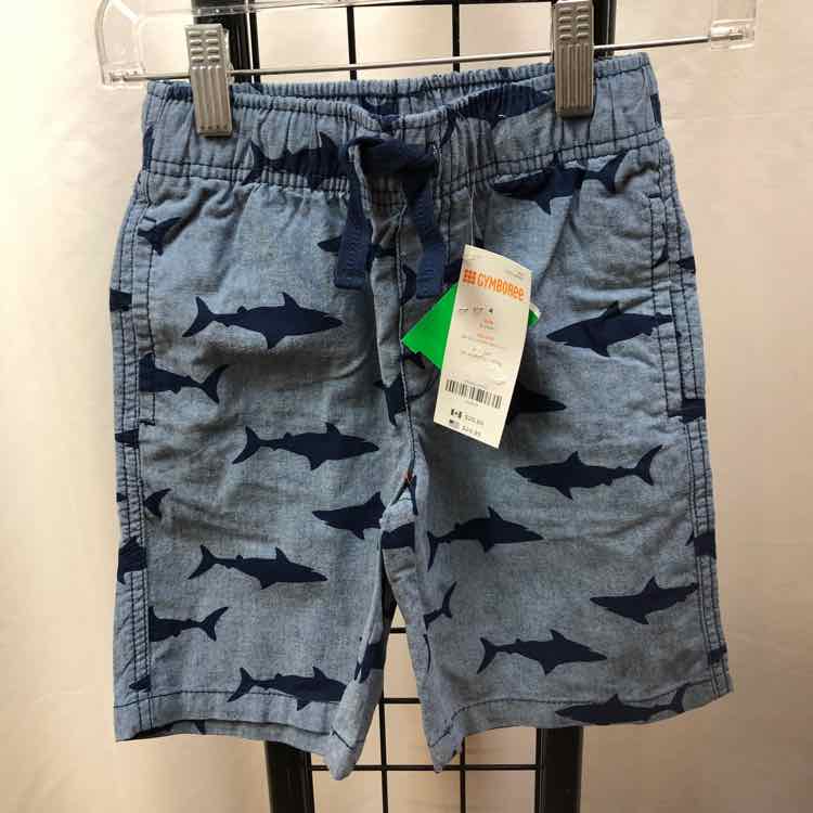 Gymboree Blue Patterned Child Size 4 Boy's Shorts