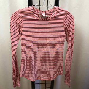 Ivivva Pink Stripe Child Size 10 Girl's Shirt