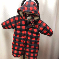 Tiny Cottons Red Checkered Child Size 6 m Boy's Outerwear