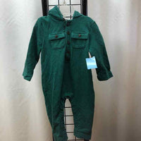 Janie and Jack Green Solid Child Size 12-18 m Boy's Outfit