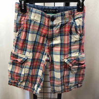 Mini Boden Tan Plaid Child Size 11 Boy's Shorts