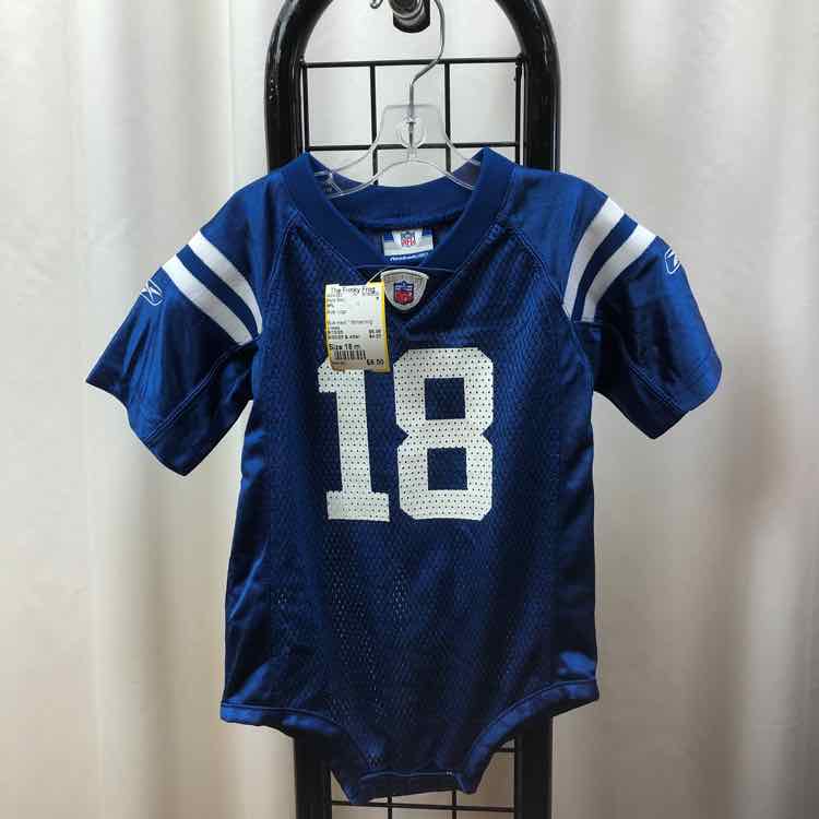 NFL Blue Logo Child Size 18 m Boy's Shirt