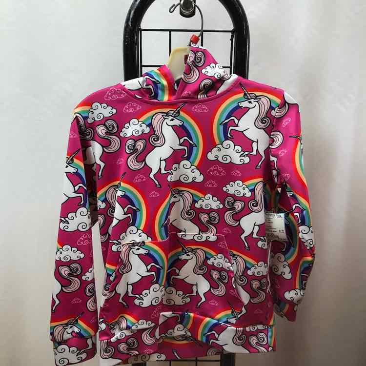 Funny Kids Pink Patterned Child Size 5/6 Girl's Sweatpants