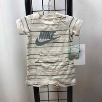 Nike Tan Logo Child Size Newborn Boy's Romper
