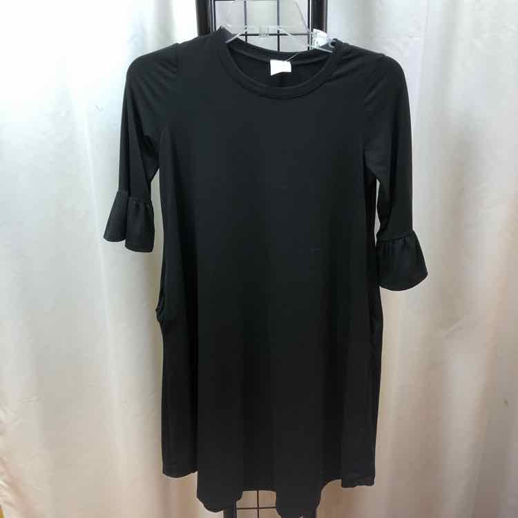 Honey vanilla Black Solid Child Size 11/12 Girl's Formal Wear