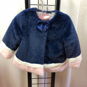 Navy Solid Child Size 2 Girl's Outerwear