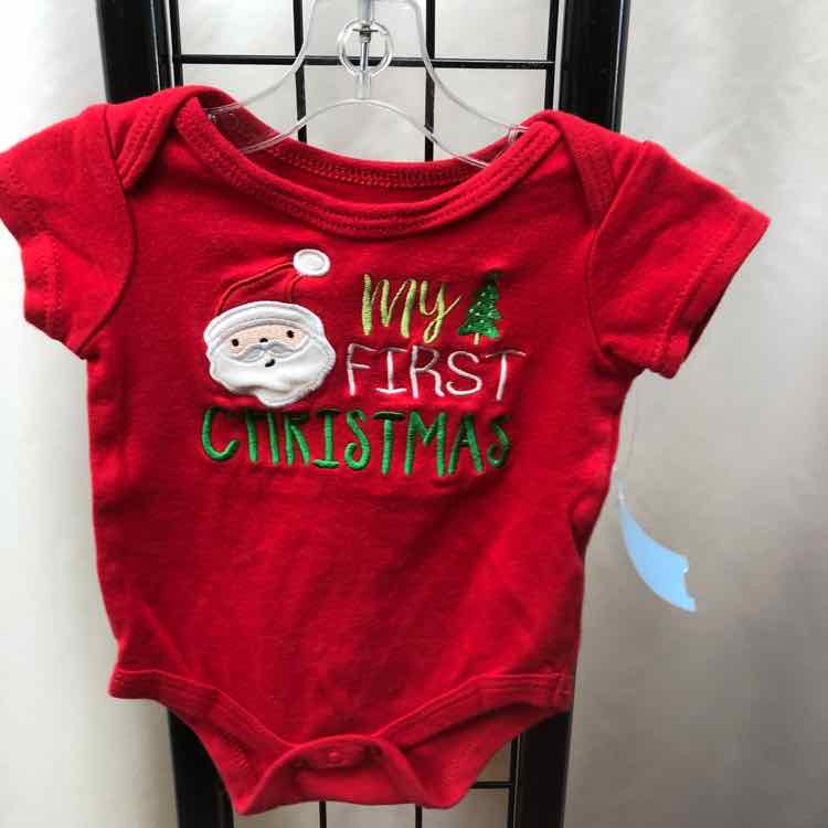baby starters Red Christmas Child Size 6 m Boy's Shirt