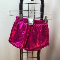 Pink Solid Child Size 8 Girl's Shorts