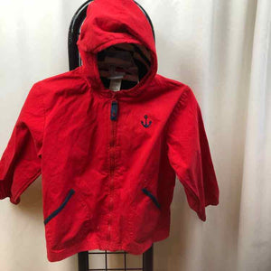Little Me Red Solid Child Size 6 Boy's Outerwear