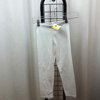 Gap White Solid Child Size 10/12 Girl's Leggings