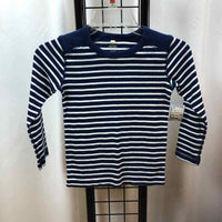 Tea Navy Stripe Child Size 6 Boy's Shirt