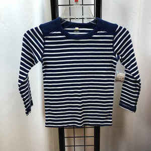 Tea Navy Stripe Child Size 6 Boy's Shirt