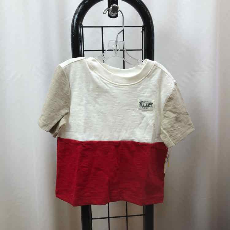 Old Navy White Solid Child Size 12-18 m Boy's Shirt