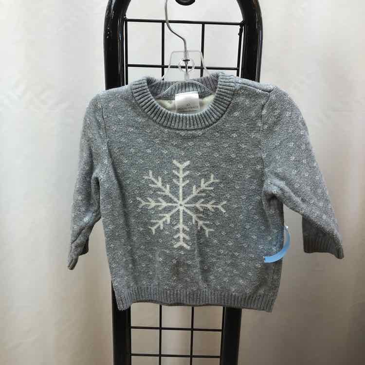 Moon and back by Hanna Andersson Gray Patterned Child Size 6-12 m Boy's Sweater