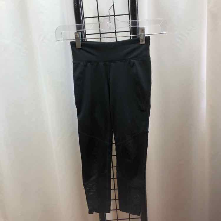 Gap Black Solid Child Size 6 Girl's Leggings