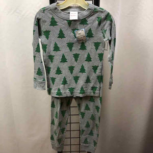 Hanna Andersson Gray Christmas Child Size 4 Boy's Pajamas