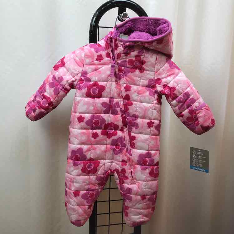Lullaby lane Pink Floral Child Size 3-6 Months Girl's Outerwear