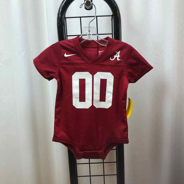 Nike Red Logo Child Size 6-9 m Boy's Shirt