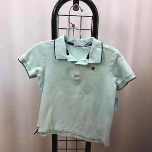 Janie and Jack Baby Blue Solid Child Size 7 Boy's Shirt