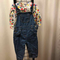 baby Boden White Floral Child Size 12-18 m Girl's Overalls