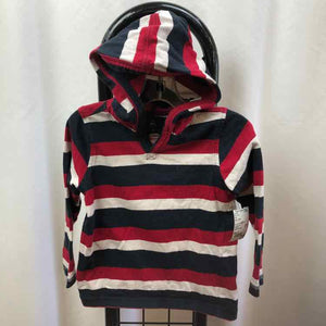 Tea Black Stripe Child Size 4 Boy's Shirt